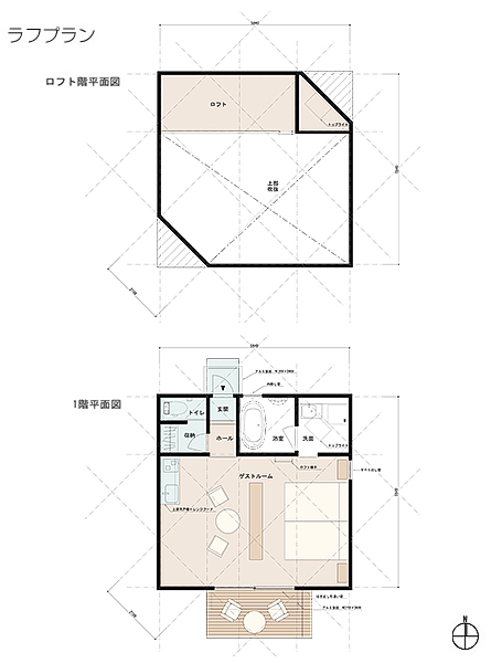 コンパクトハウス模型写真